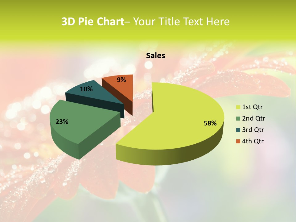 Flora Blooms Daisies PowerPoint Template