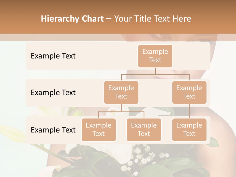 Pretty Girl Female PowerPoint Template