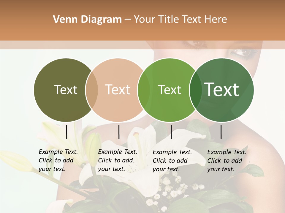 Pretty Girl Female PowerPoint Template