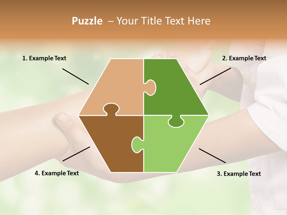 Skincare Masseuse Garden PowerPoint Template