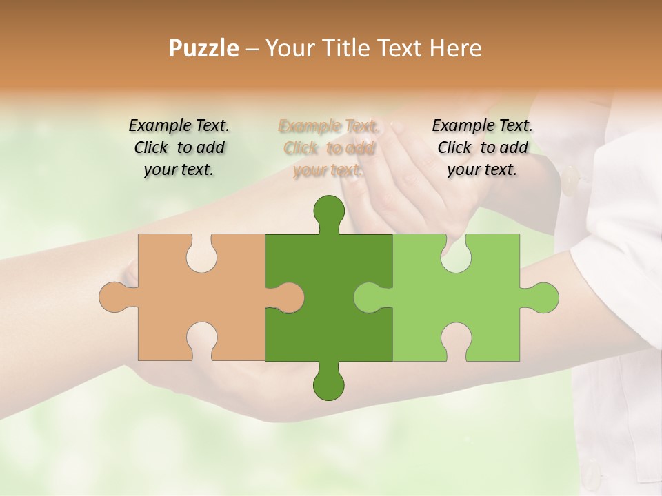 Skincare Masseuse Garden PowerPoint Template