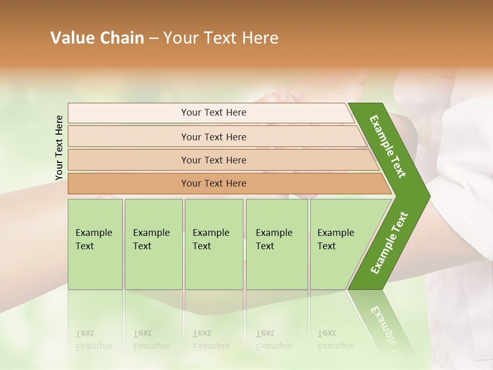 Skincare Masseuse Garden PowerPoint Template