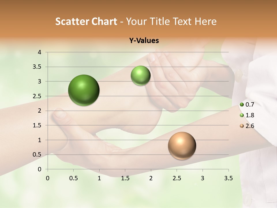 Skincare Masseuse Garden PowerPoint Template