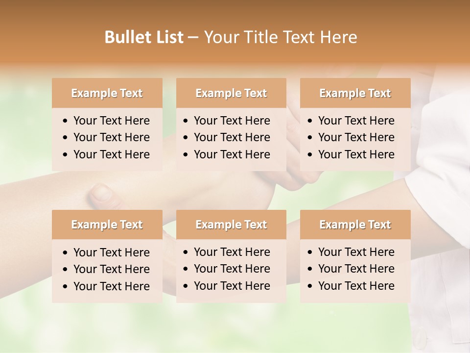 Skincare Masseuse Garden PowerPoint Template