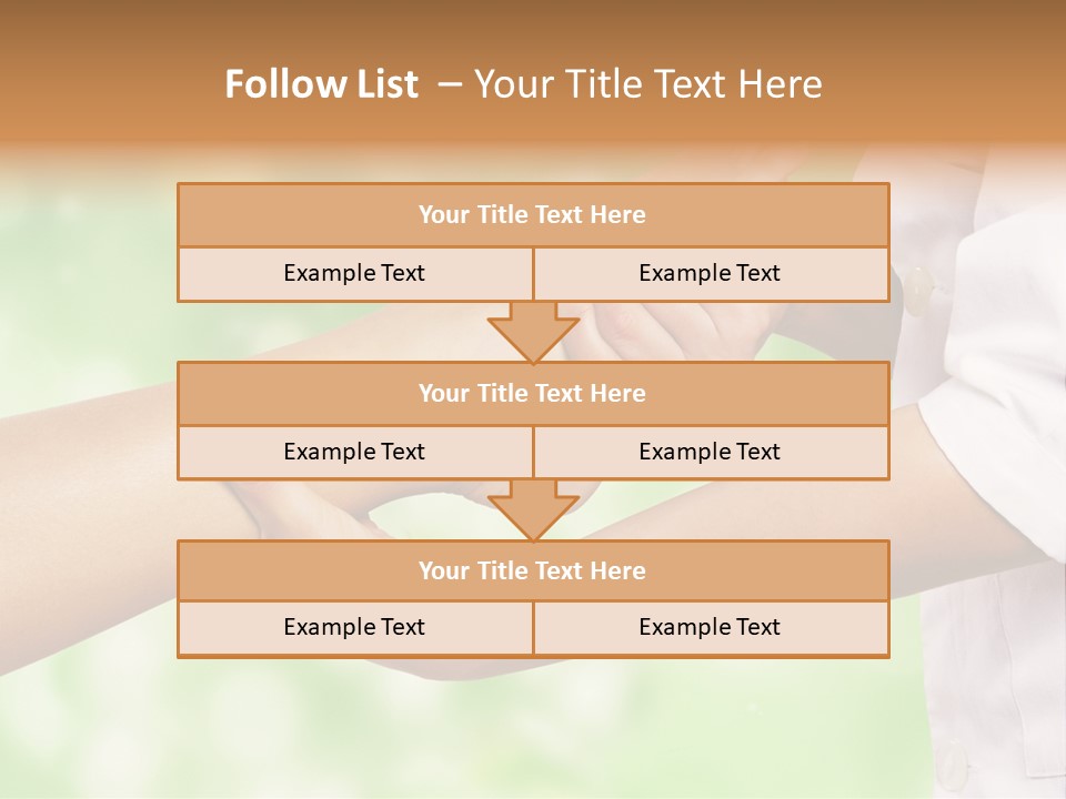 Skincare Masseuse Garden PowerPoint Template