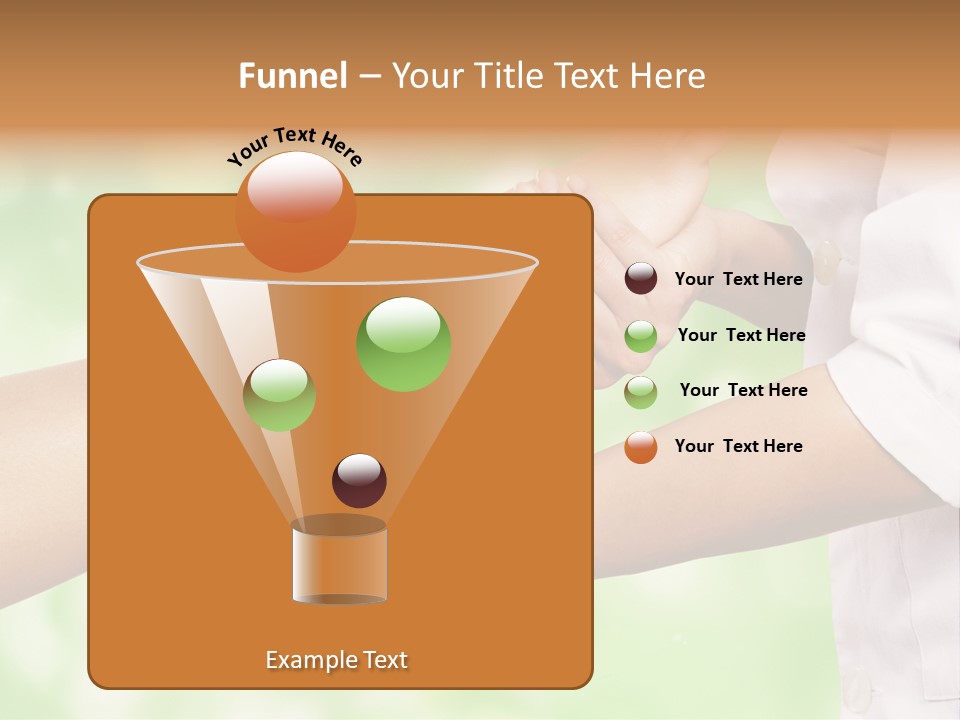 Skincare Masseuse Garden PowerPoint Template