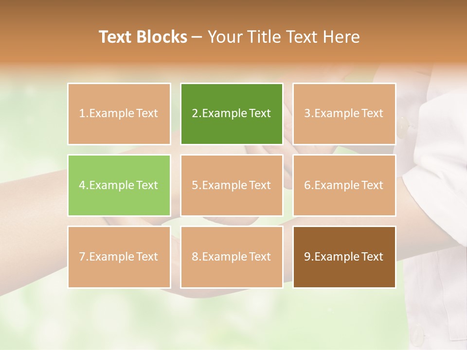 Skincare Masseuse Garden PowerPoint Template