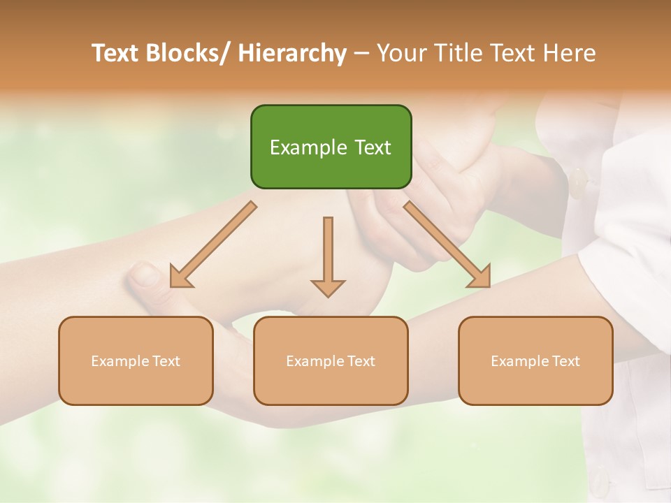 Skincare Masseuse Garden PowerPoint Template