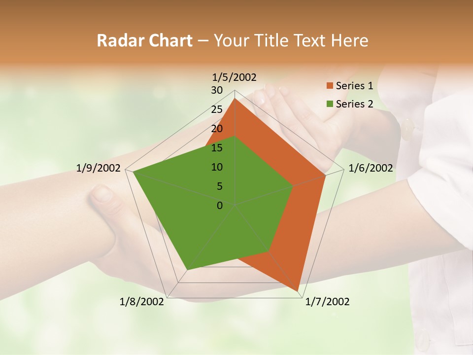 Skincare Masseuse Garden PowerPoint Template