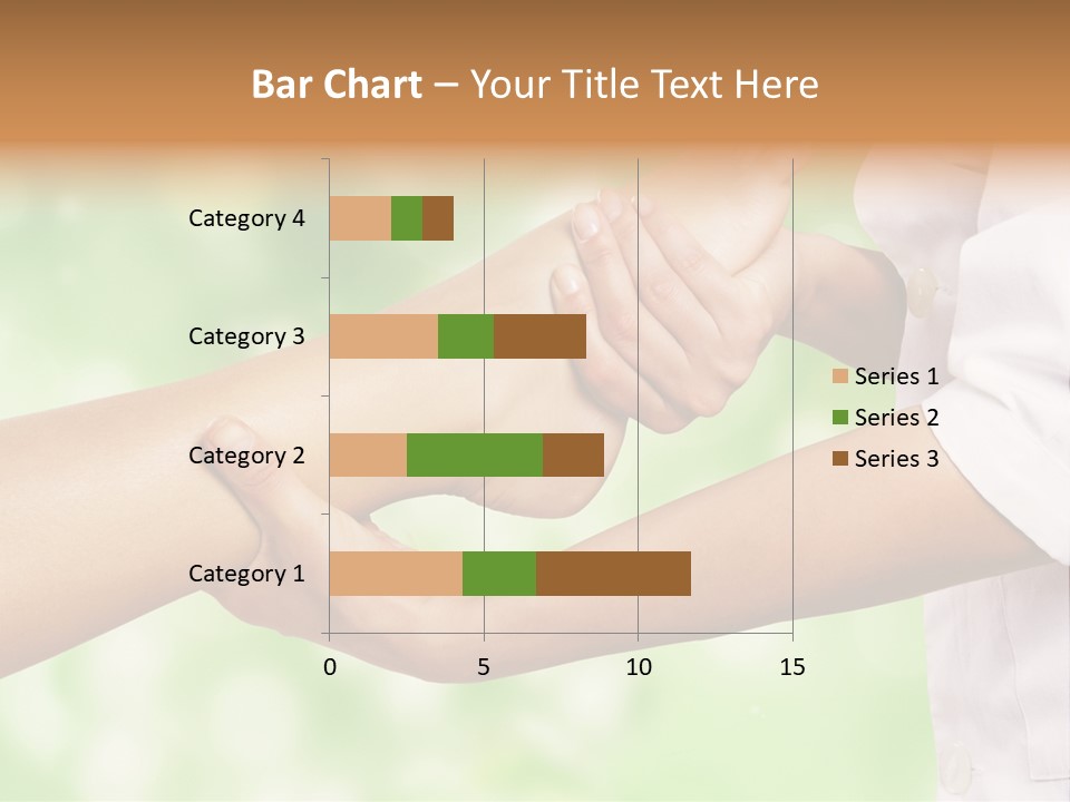 Skincare Masseuse Garden PowerPoint Template