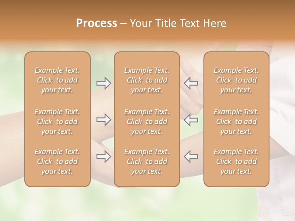 Skincare Masseuse Garden PowerPoint Template