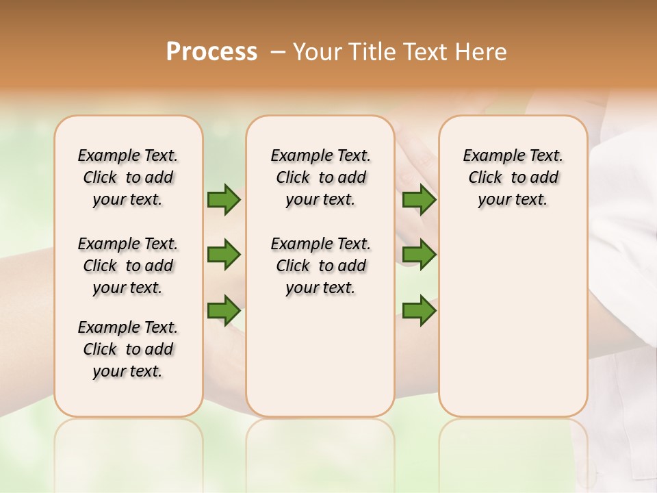 Skincare Masseuse Garden PowerPoint Template