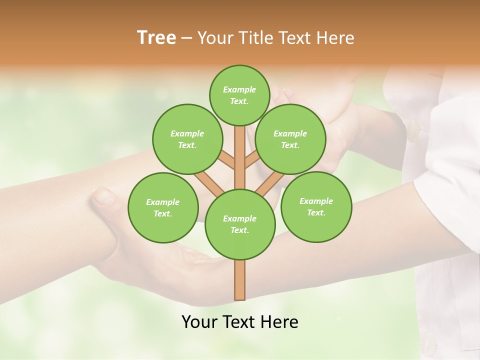 Skincare Masseuse Garden PowerPoint Template