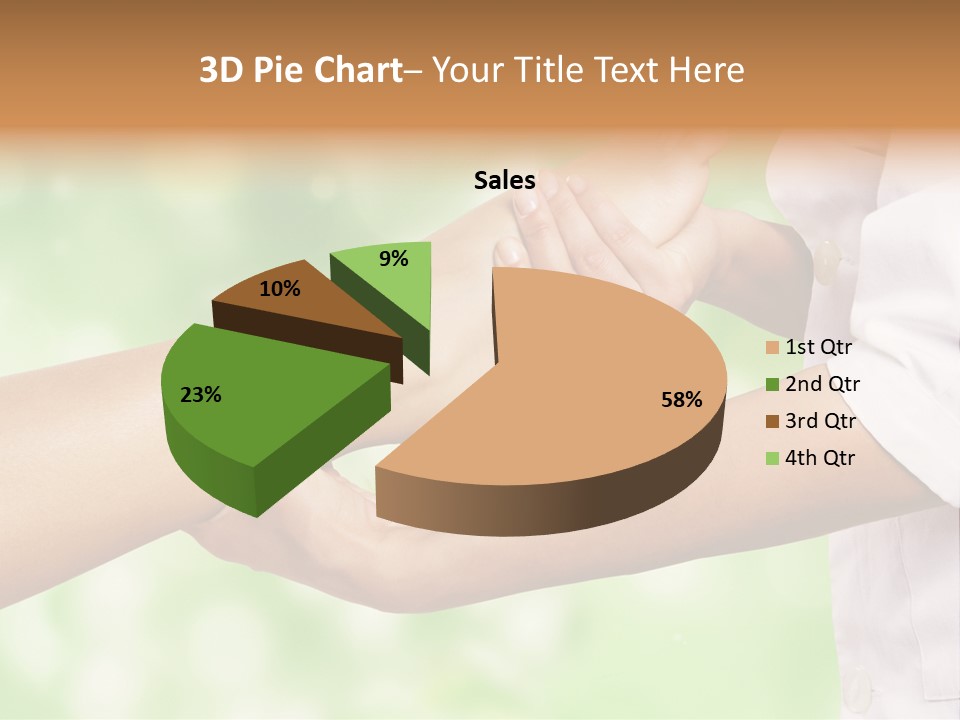 Skincare Masseuse Garden PowerPoint Template