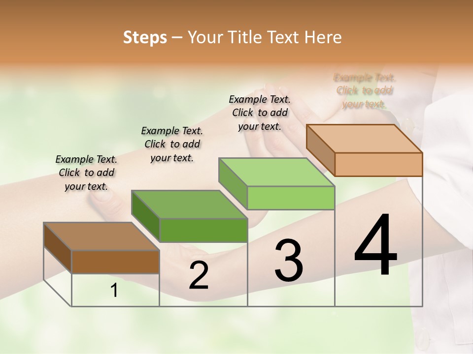 Skincare Masseuse Garden PowerPoint Template