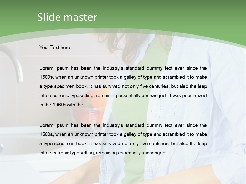 Funny Nutrition Cooking PowerPoint Template