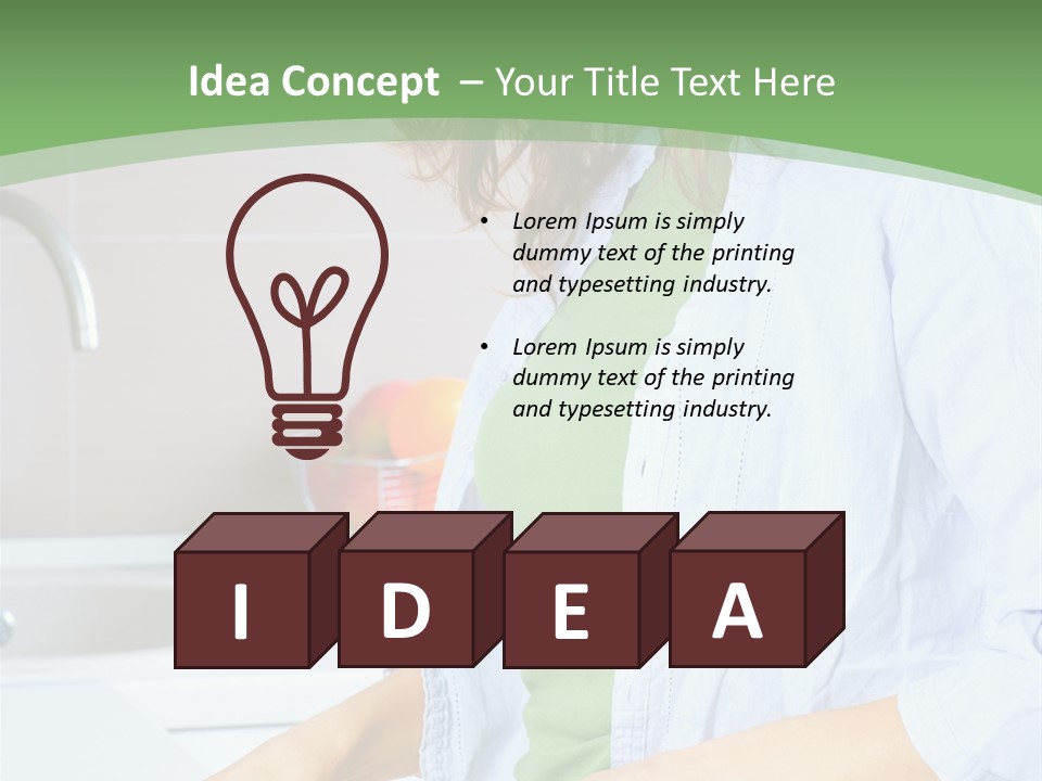 Funny Nutrition Cooking PowerPoint Template