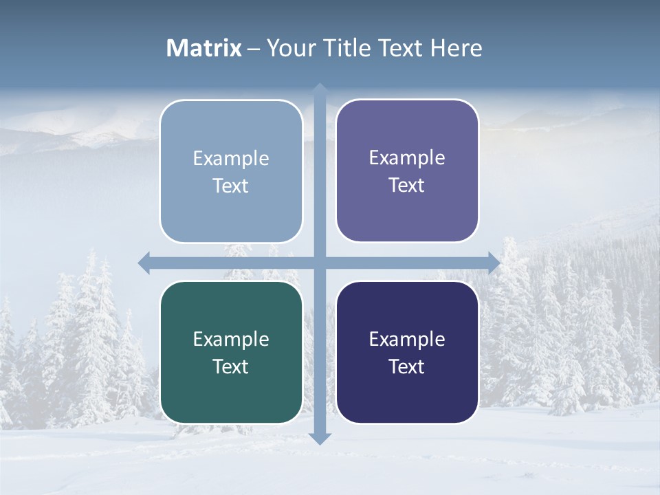 Illumination Beauty Ice PowerPoint Template