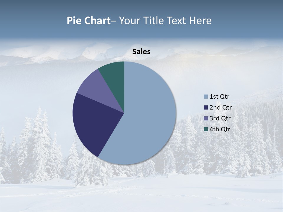 Illumination Beauty Ice PowerPoint Template