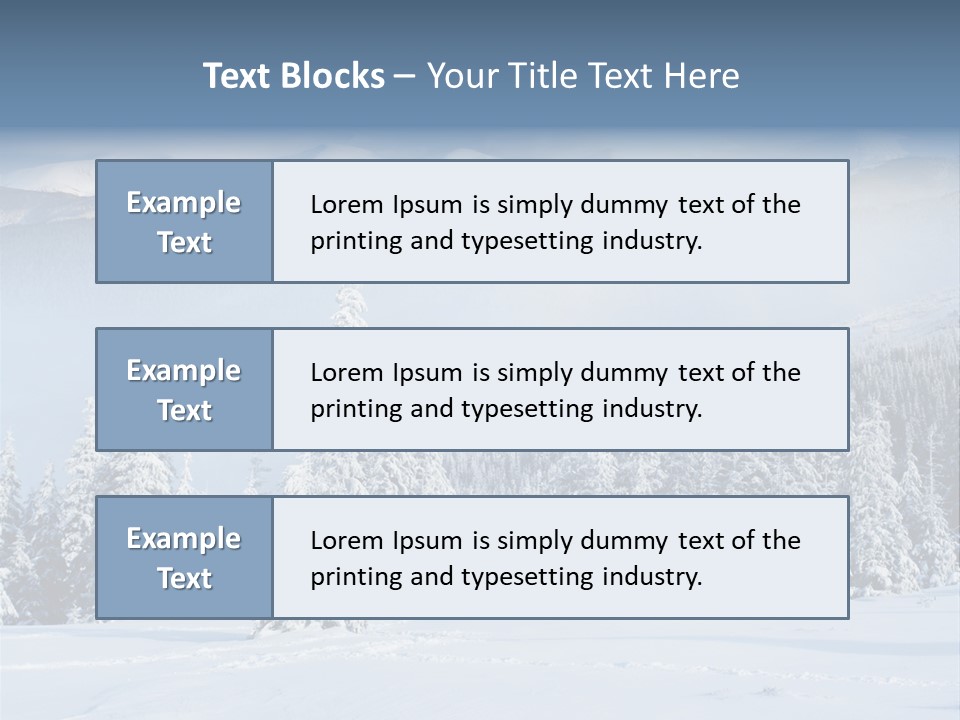 Illumination Beauty Ice PowerPoint Template