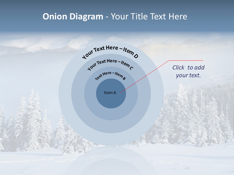 Illumination Beauty Ice PowerPoint Template