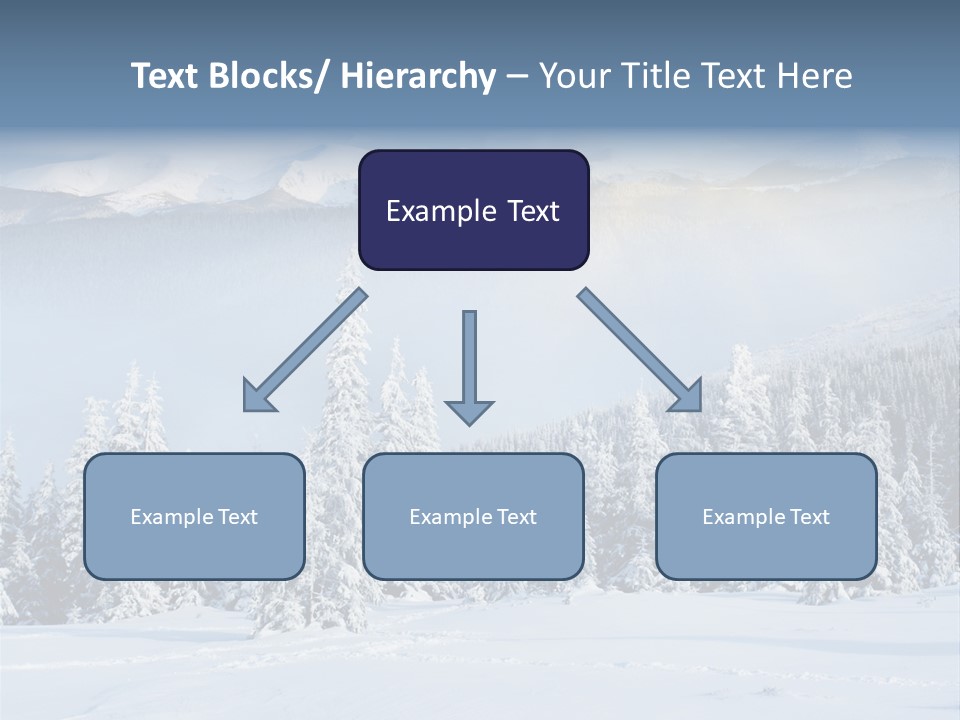 Illumination Beauty Ice PowerPoint Template