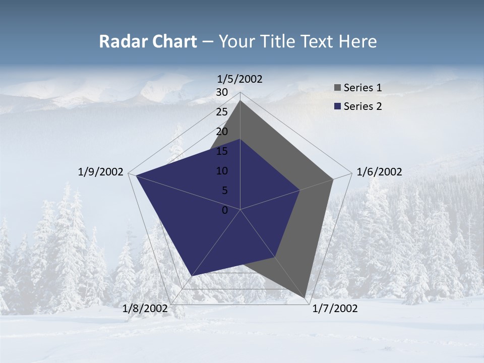 Illumination Beauty Ice PowerPoint Template
