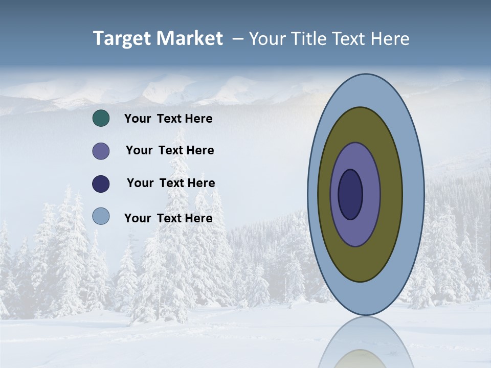 Illumination Beauty Ice PowerPoint Template