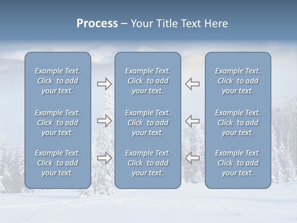 Illumination Beauty Ice PowerPoint Template