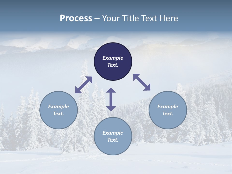 Illumination Beauty Ice PowerPoint Template