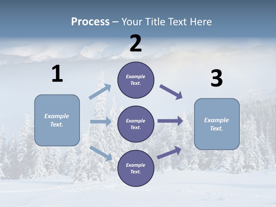 Illumination Beauty Ice PowerPoint Template