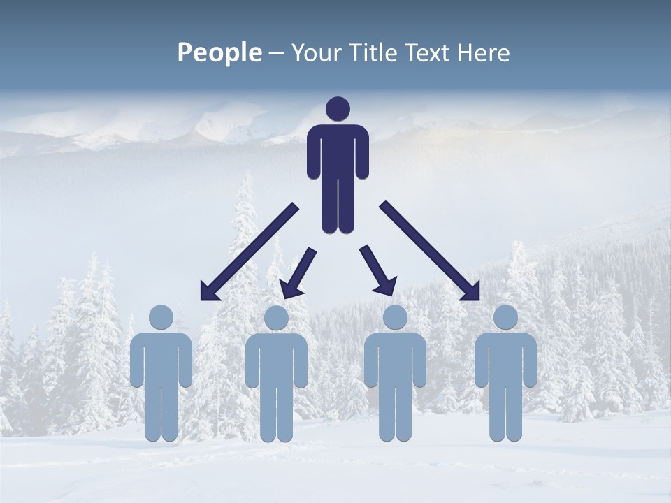 Illumination Beauty Ice PowerPoint Template