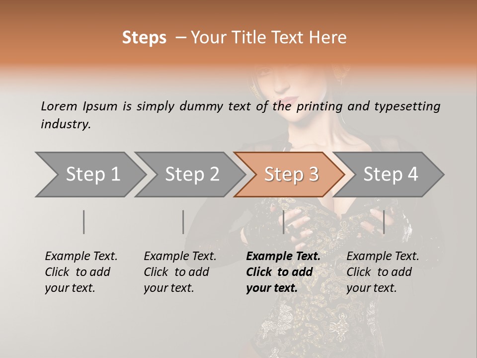 Listen Fashion Entertainment PowerPoint Template