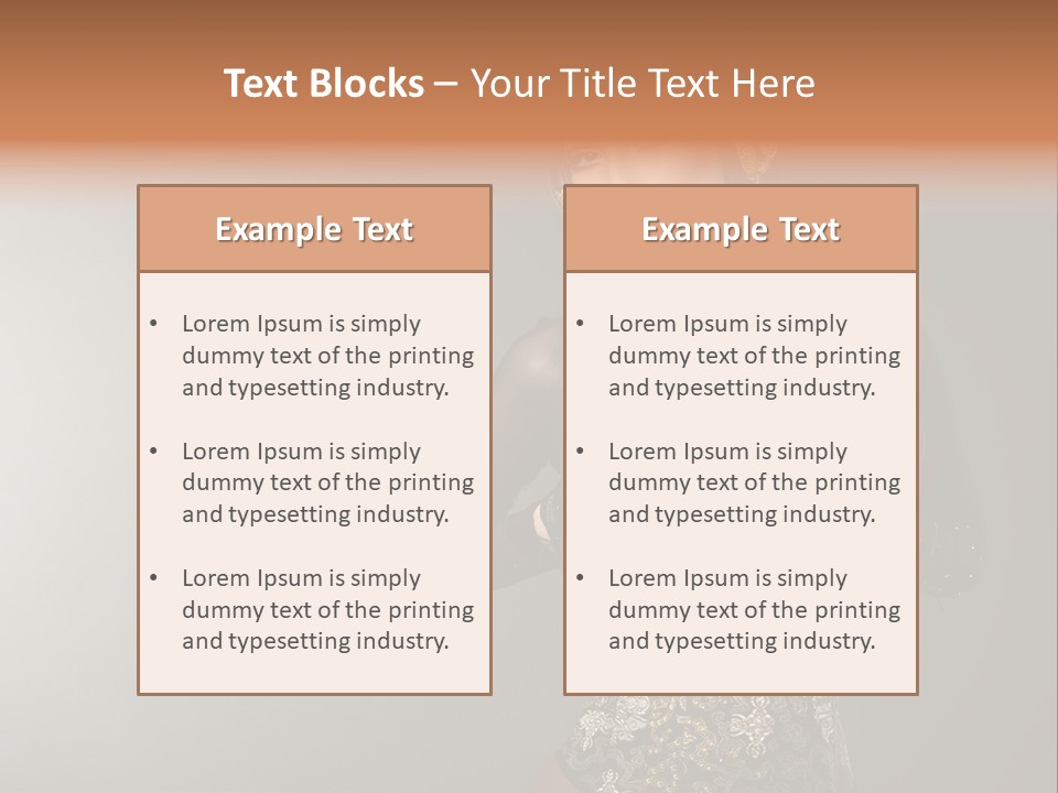 Listen Fashion Entertainment PowerPoint Template