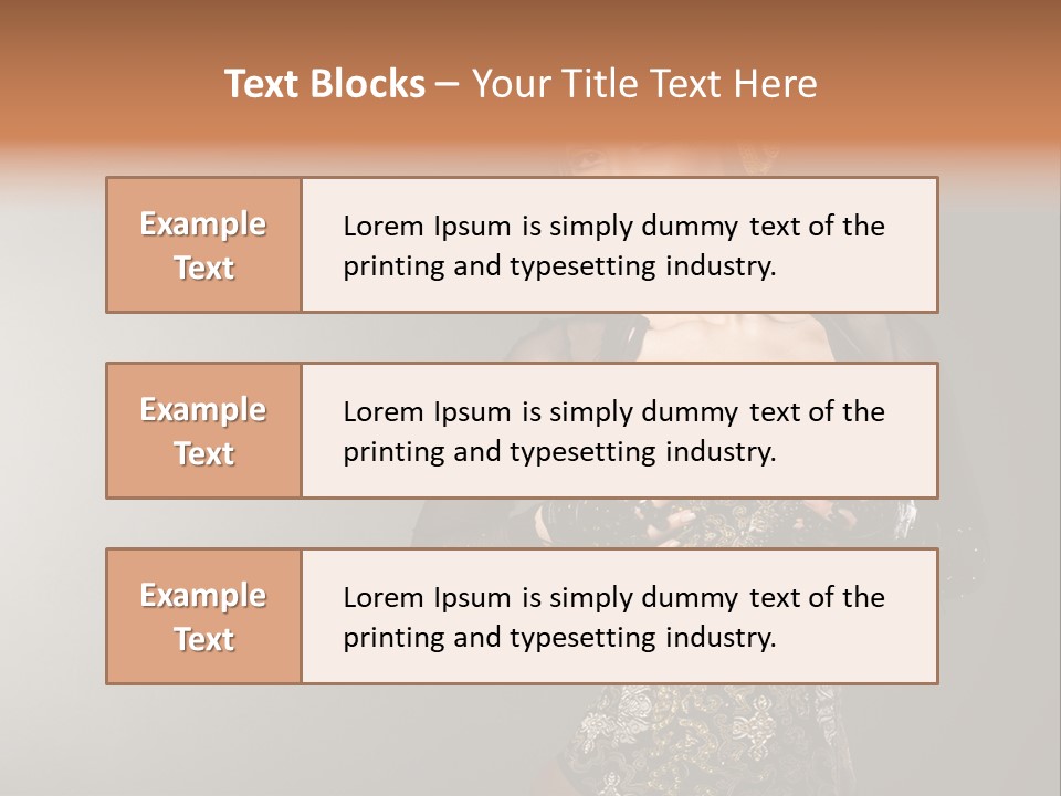 Listen Fashion Entertainment PowerPoint Template