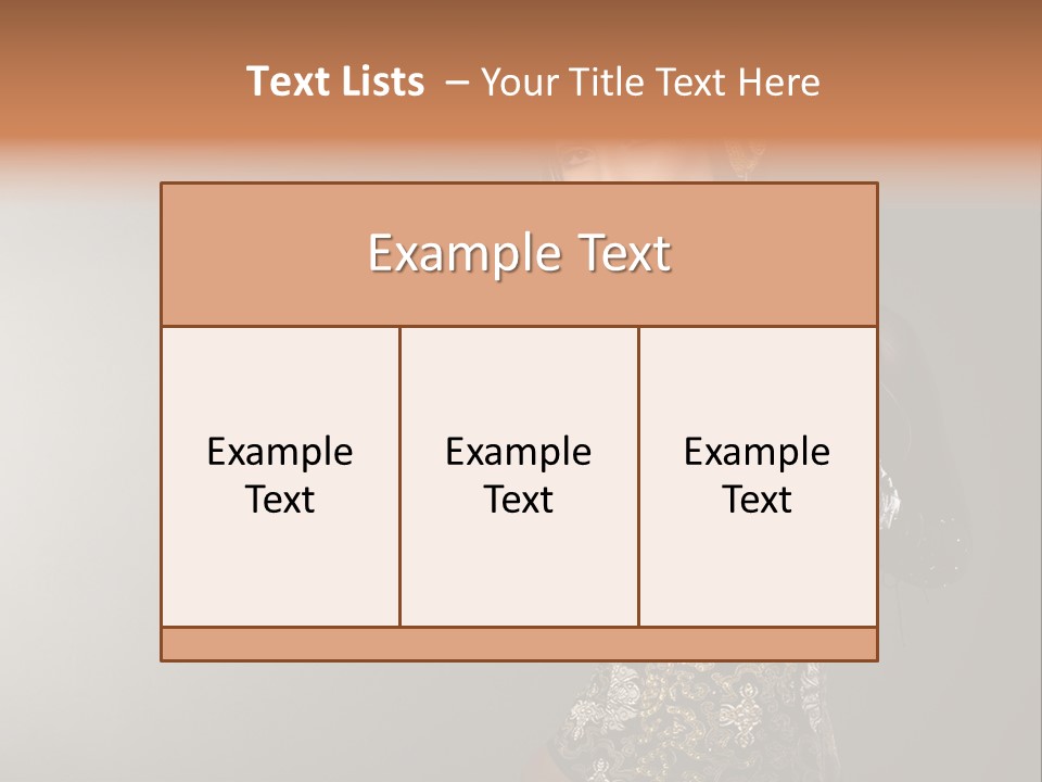 Listen Fashion Entertainment PowerPoint Template
