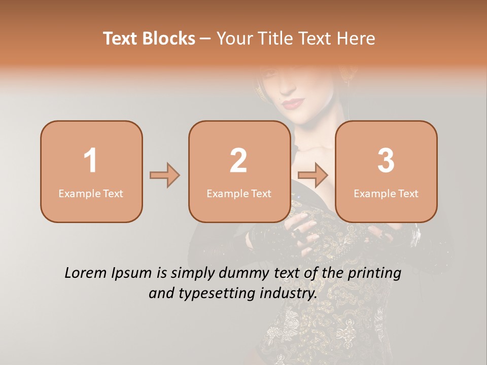 Listen Fashion Entertainment PowerPoint Template