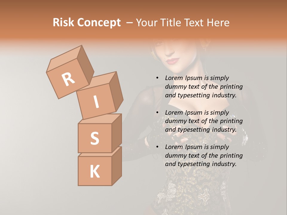 Listen Fashion Entertainment PowerPoint Template