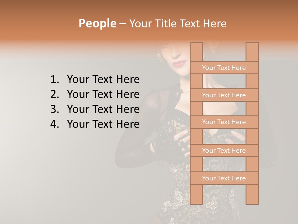 Listen Fashion Entertainment PowerPoint Template