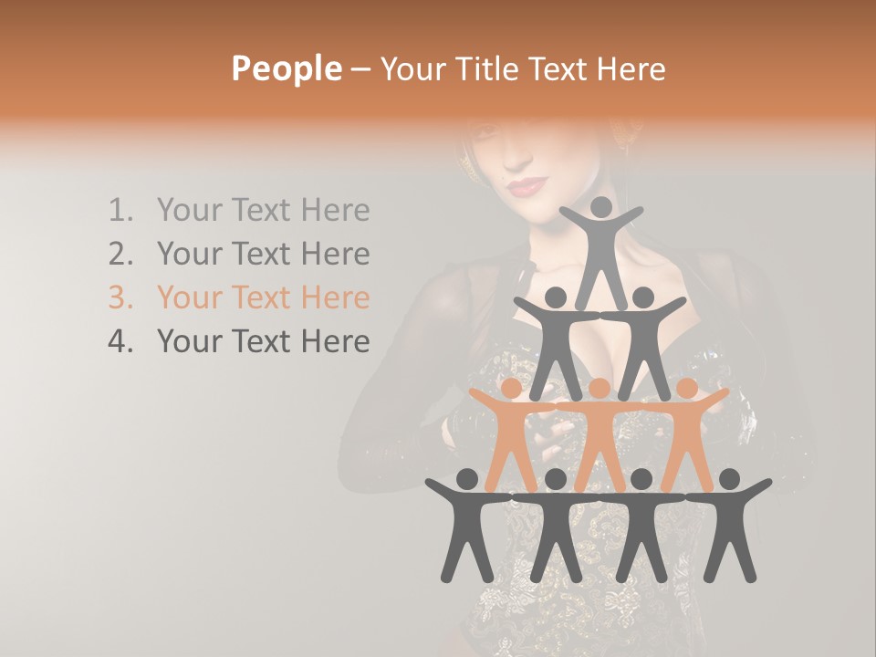 Listen Fashion Entertainment PowerPoint Template