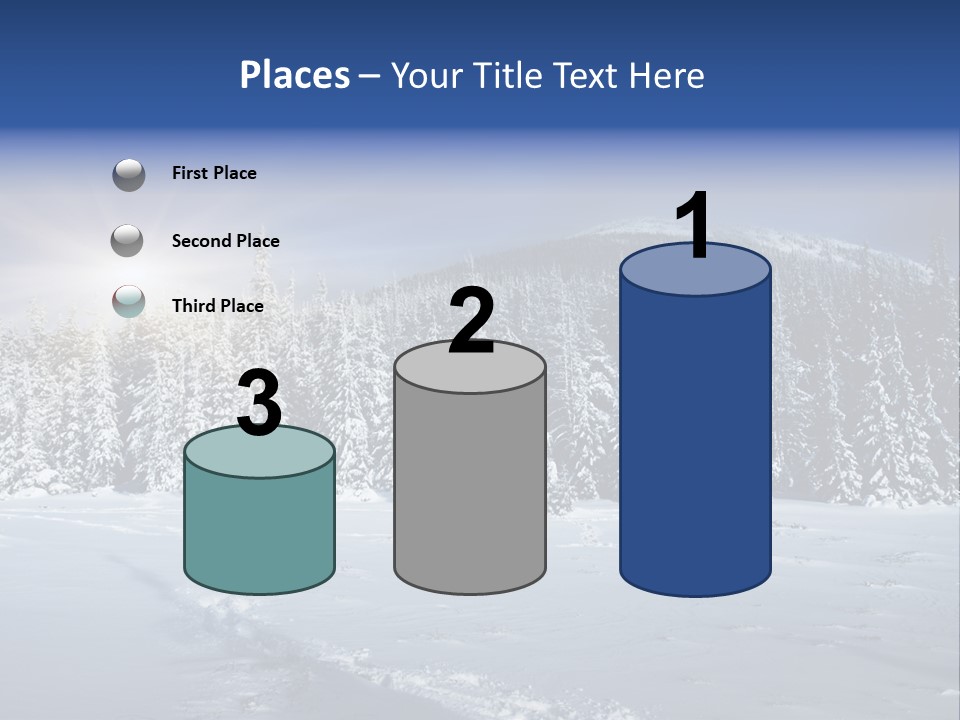 Nature Landscape Xmas PowerPoint Template