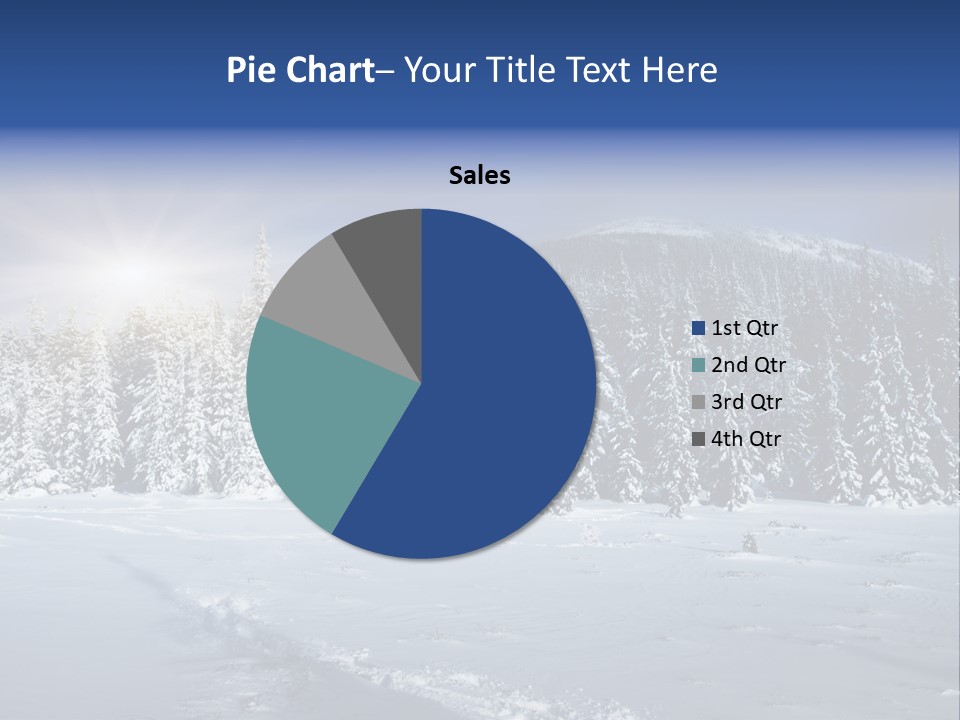 Nature Landscape Xmas PowerPoint Template