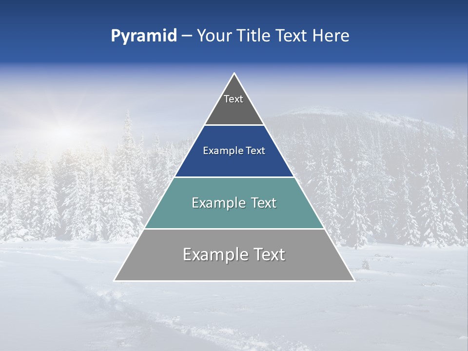Nature Landscape Xmas PowerPoint Template