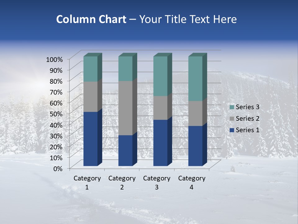 Nature Landscape Xmas PowerPoint Template