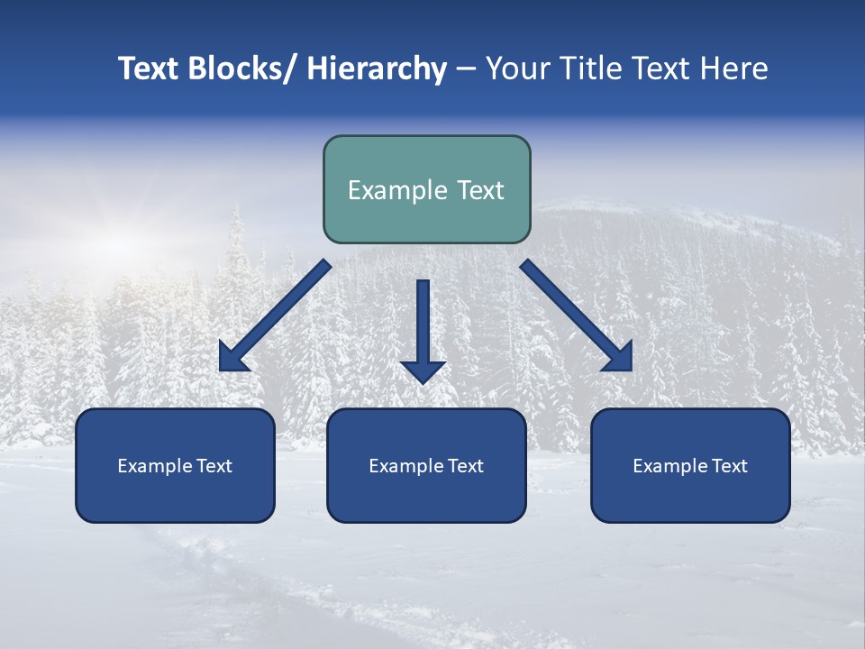 Nature Landscape Xmas PowerPoint Template