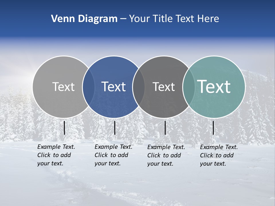 Nature Landscape Xmas PowerPoint Template
