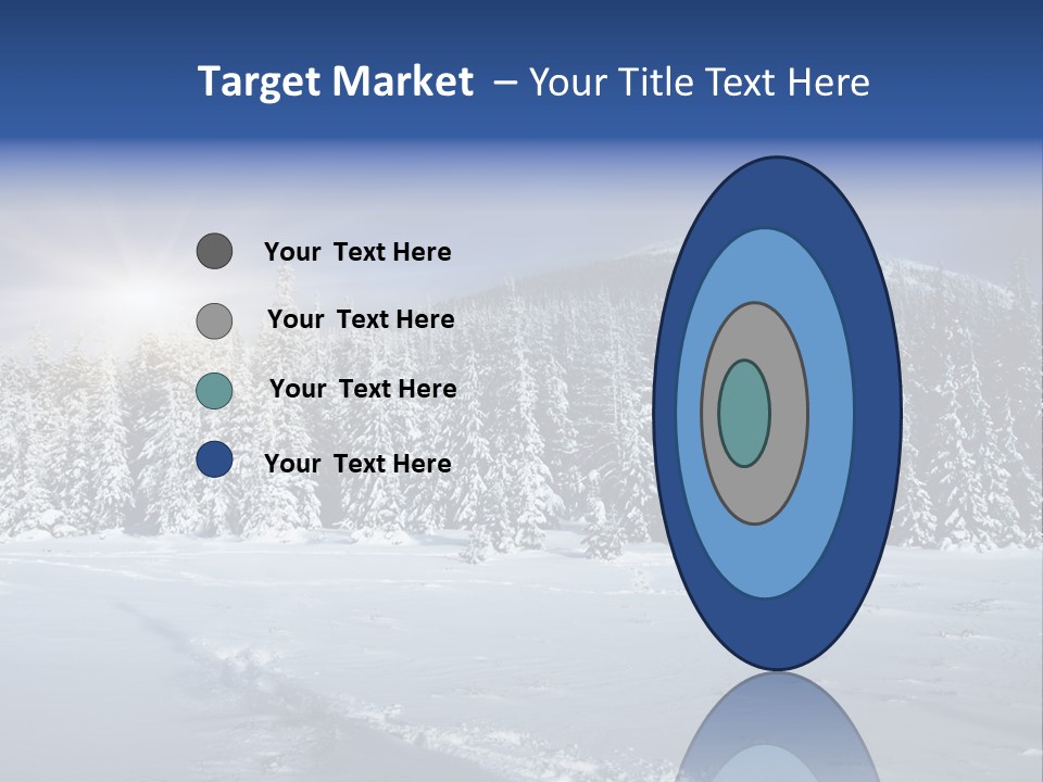 Nature Landscape Xmas PowerPoint Template