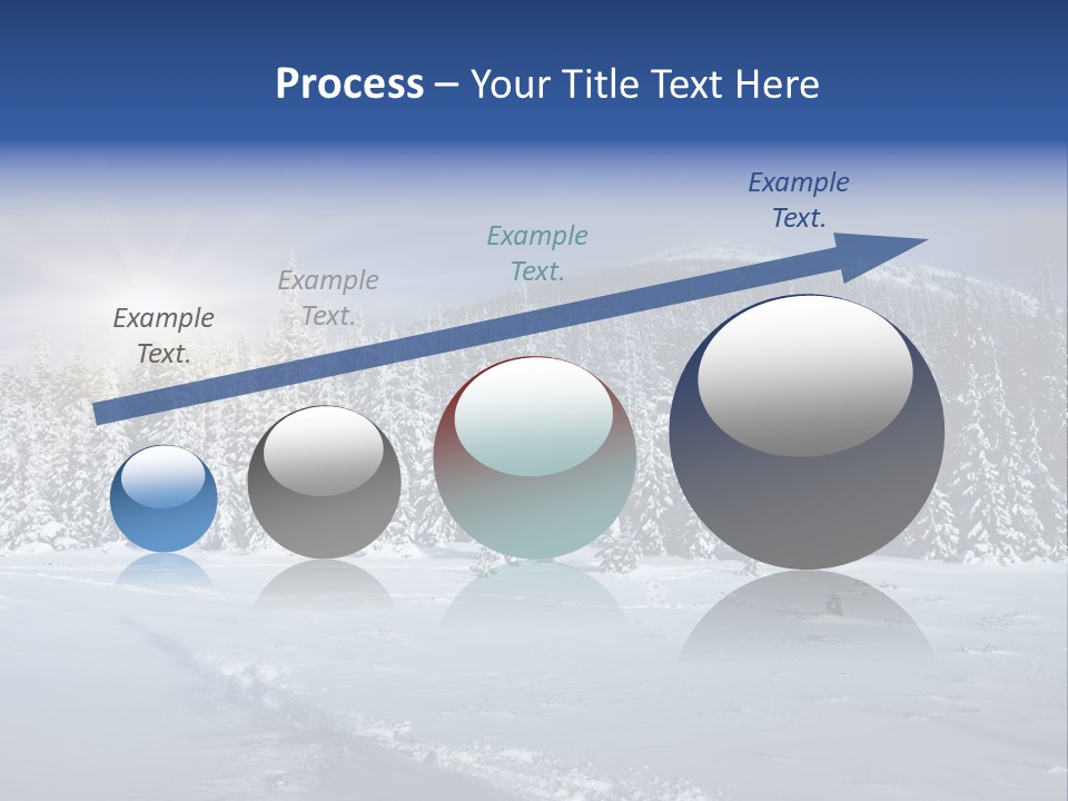 Nature Landscape Xmas PowerPoint Template
