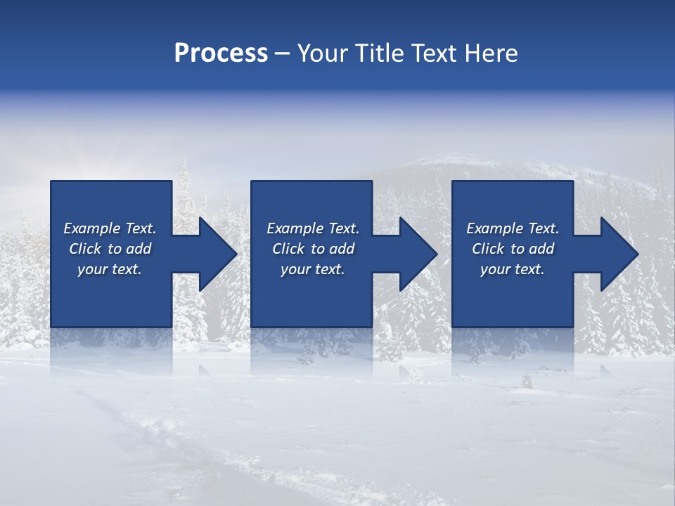 Nature Landscape Xmas PowerPoint Template