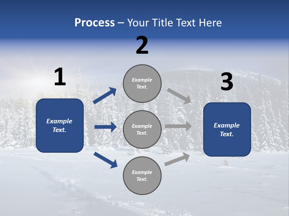 Nature Landscape Xmas PowerPoint Template